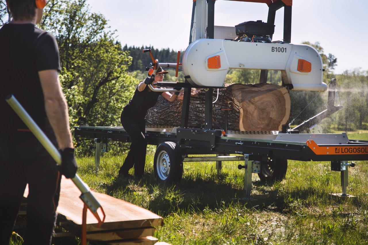 Logosol B1001 Hydraulic, 23HP – Fox Forestry