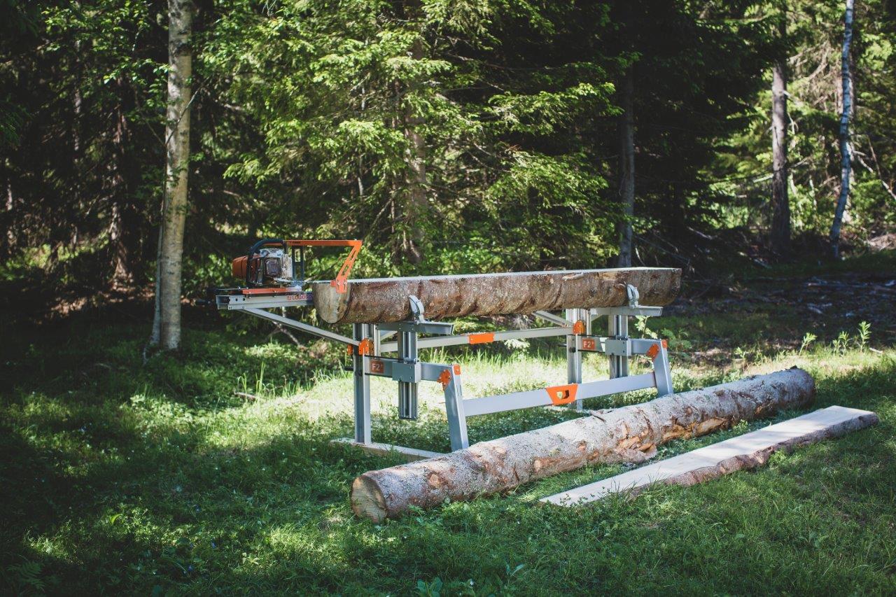 F2+ Chainsaw mill 4m (~13') Package