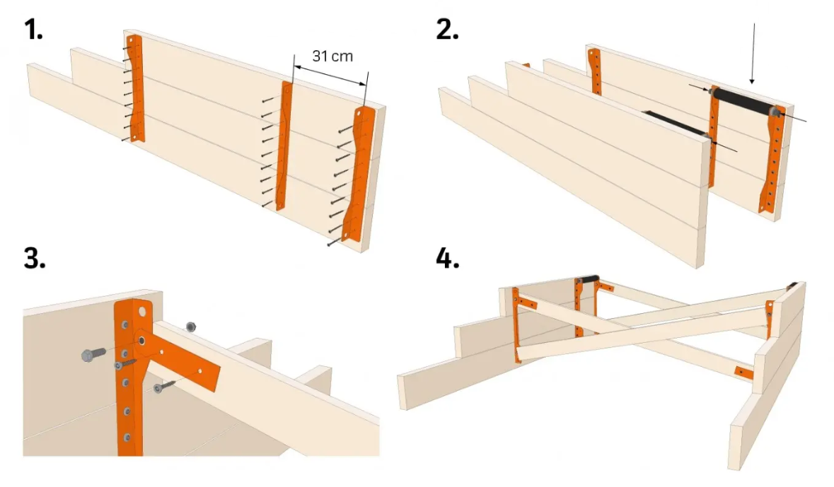 Log Table DIY Kit