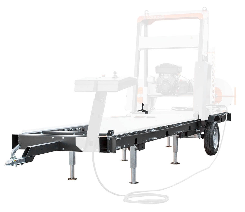 Unbraked Trailerkit with Support Legs, B751 PRO