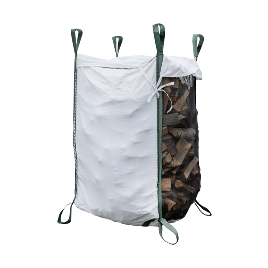 1500L Vented Firewood Bag (w/ Cover) Single Bag